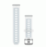 Quick Release Bands (20 mm) - Translucent whitestone/cloud blue with silver hardware - 010-11251-AR - Garmin